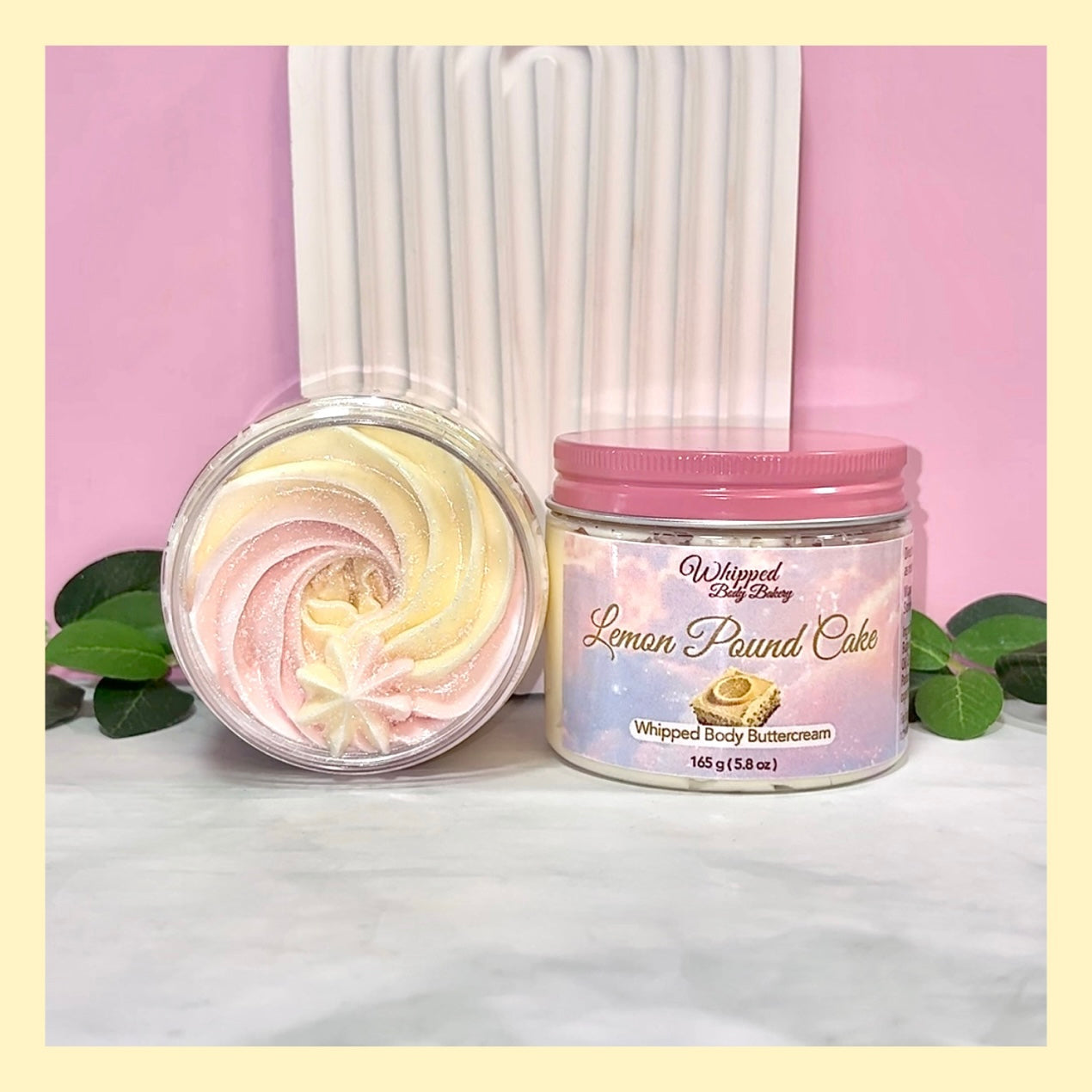 Lemon Pound Cake Body Buttercream