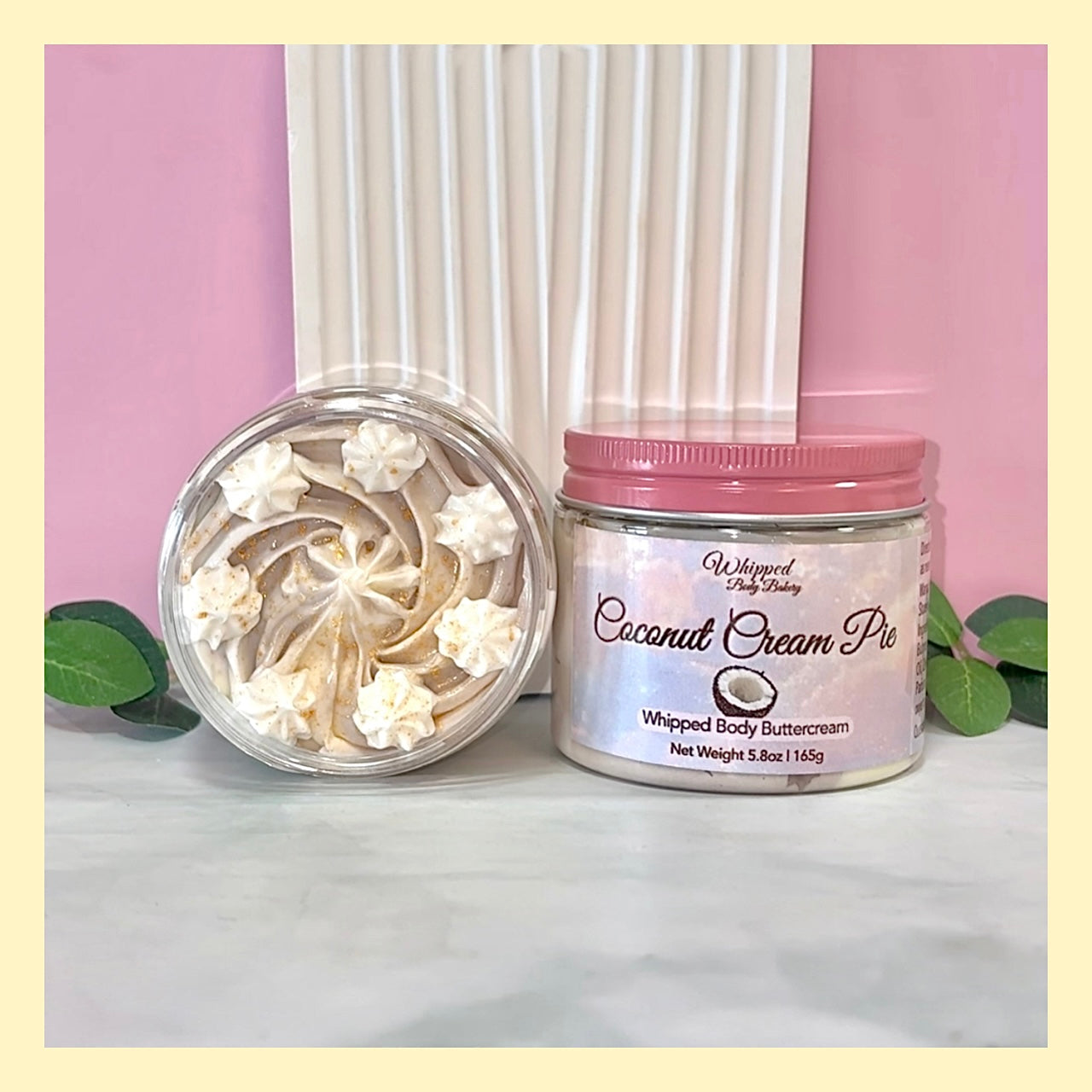 Coconut Cream Pie Body Buttercream