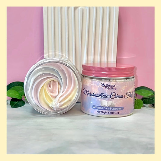 Marshmallow Crème Fluff Body Buttercream