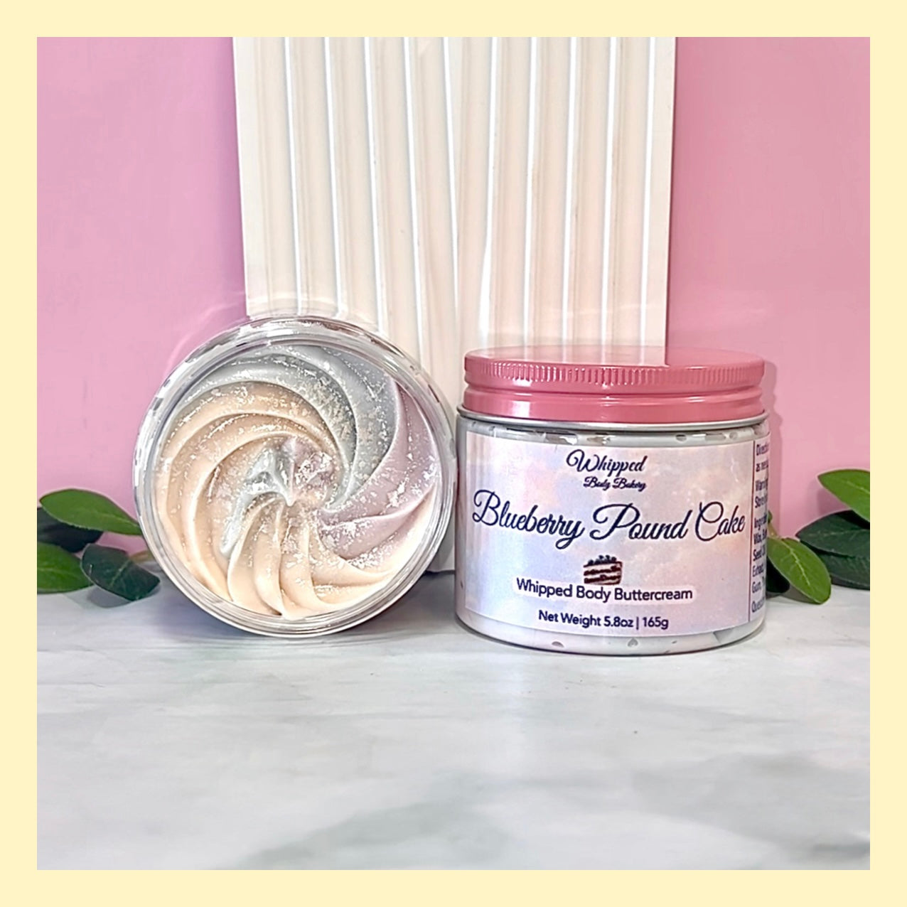 Blueberry Pound Cake Body Buttercream