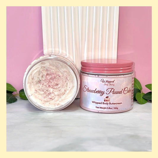 Strawberry Pound Cake Body Buttercream